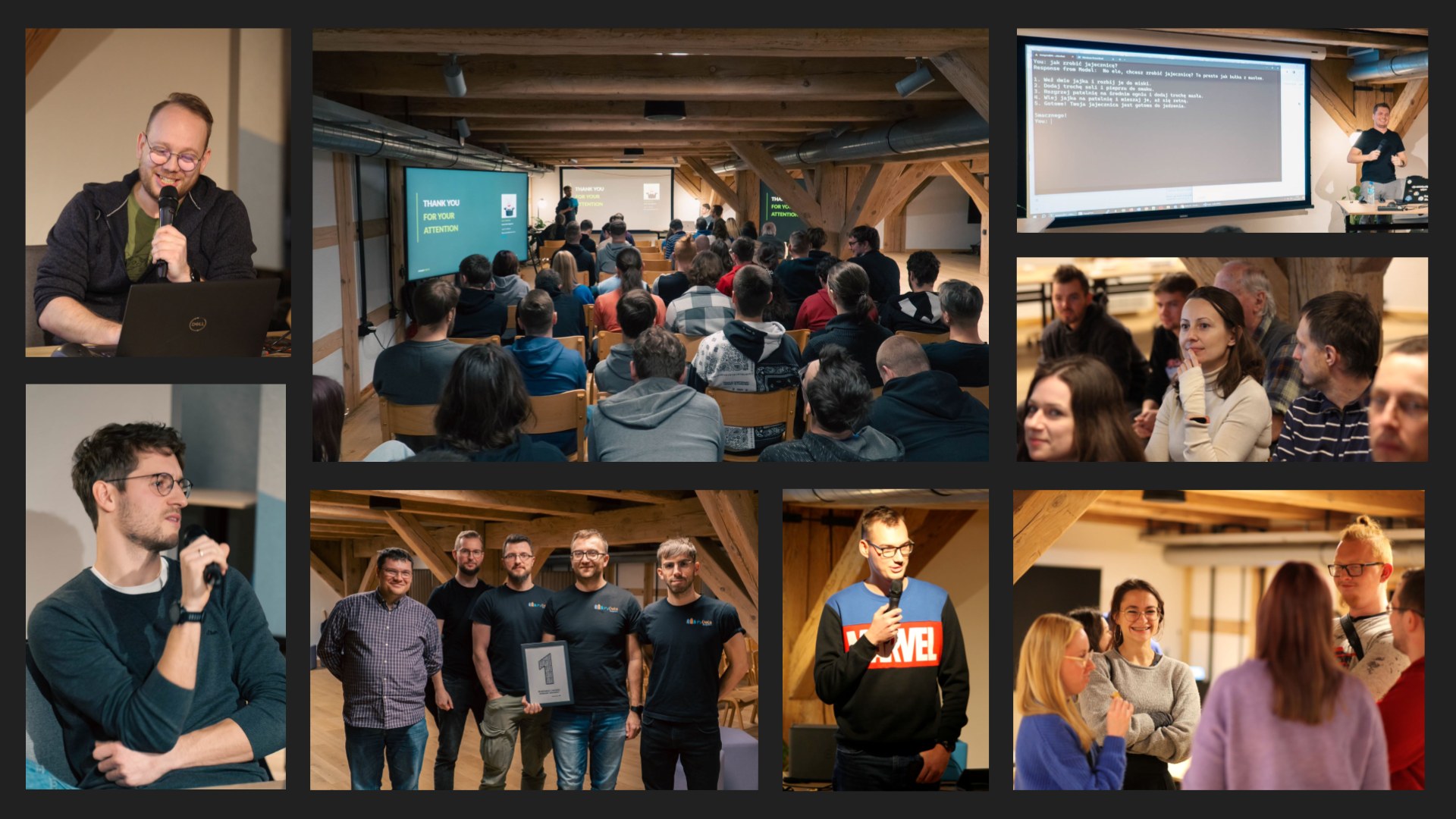 Fotografie ze spotkania PyData Bydgoszcz